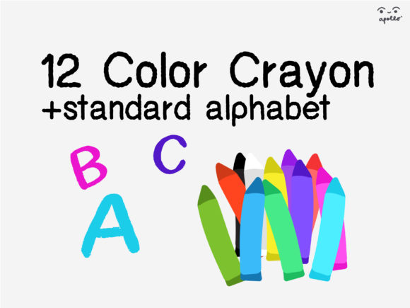Download Color Crayon and Standard Alphabet - Standard Collection