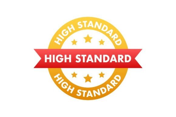 Download High Standard Sign, Label. Vector Stock - Standard Collection