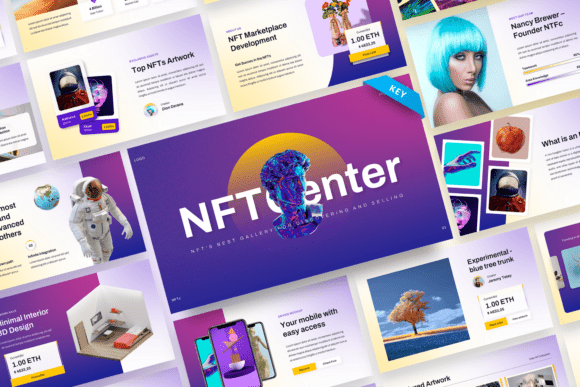 Download NFT Creative Digital Assets Keynote - Digital assets Collection