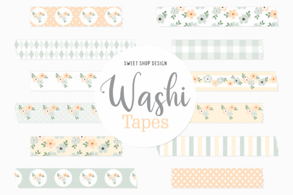 Download Digital Washi Tape Dear Periwinkle - Periwinkle Collection